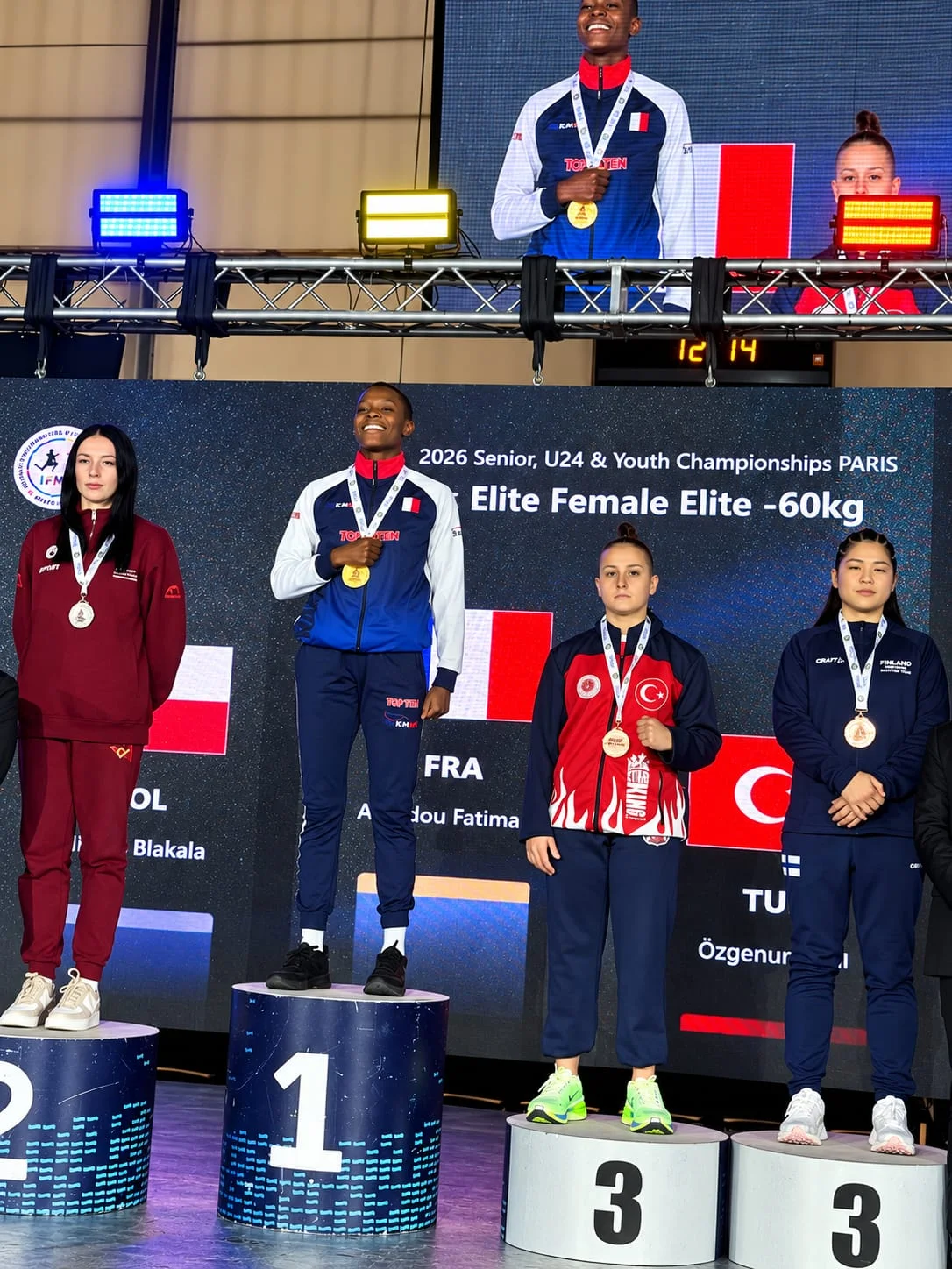 HENDEK’İN ALTIN KIZI ÖZGENUR AVCIL, AVRUPA’DA TARİH YAZDI!