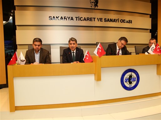 SATSO, AKSA Doğalgaz Sakarya ile Sektör Temsilcilerini Değerlendirme Toplantısında Buluşturdu