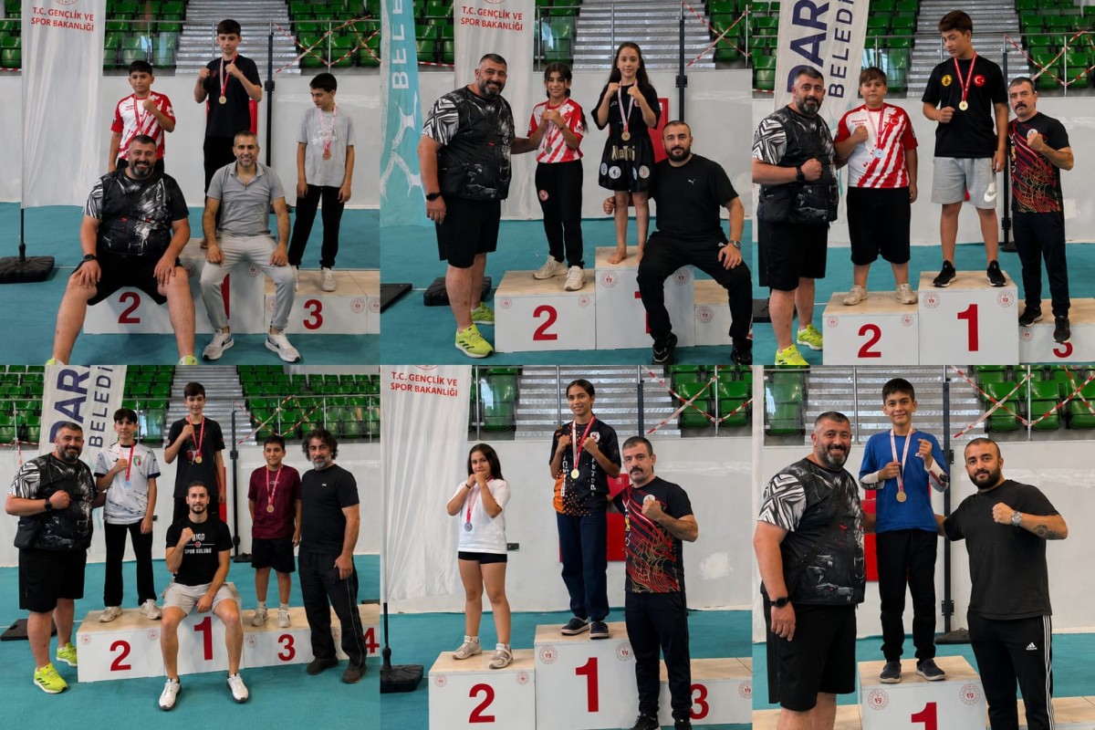 Hendek Şampiyonlar Fight Spor Kulübünün Minik - Yıldız Sporcularından Madalyalara Ambargo!