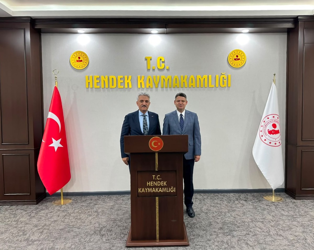 Hendek Kaymakamı Hacı Hasan Gökpınar’a İade-i Ziyaret!
