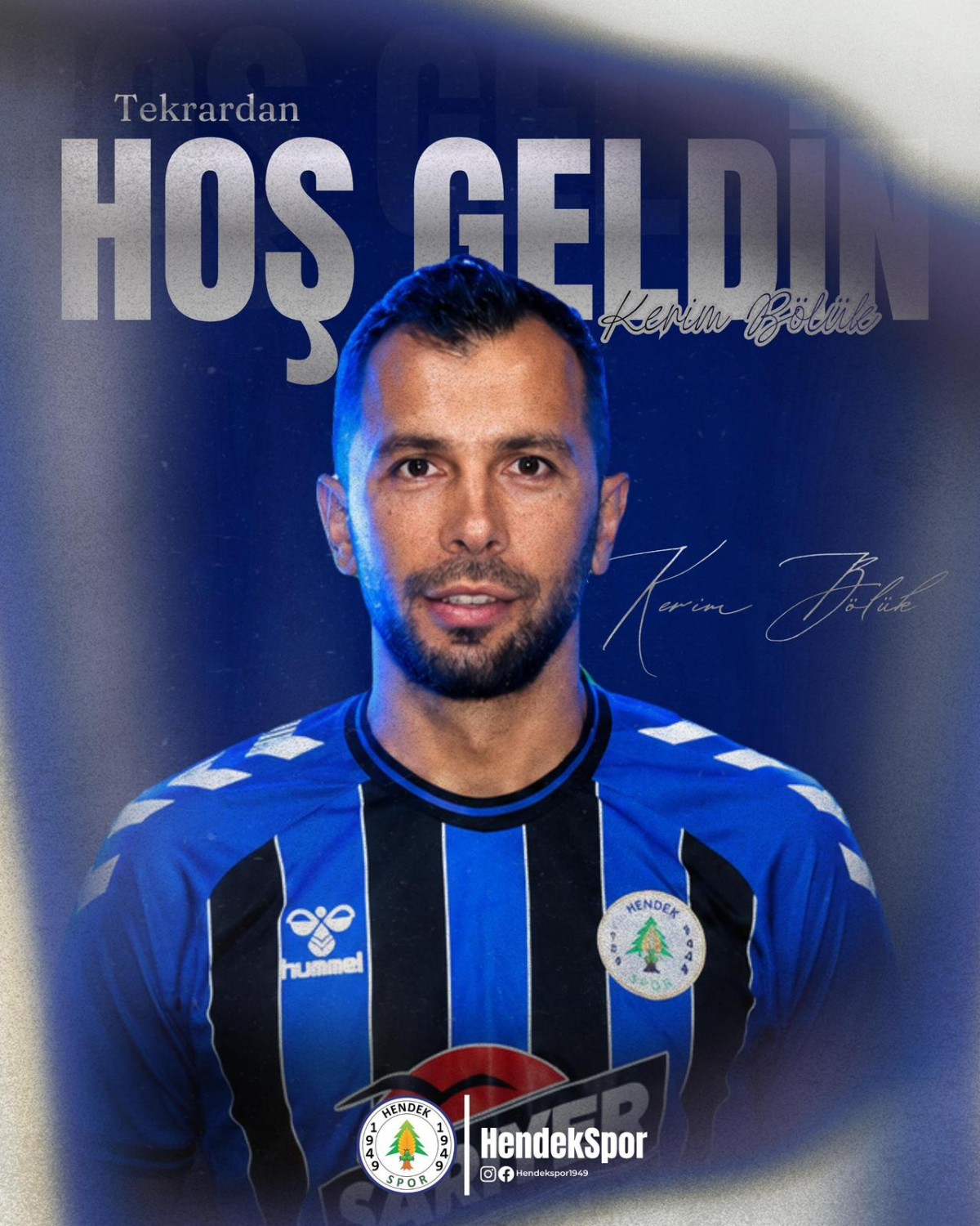 HENDEKSPOR'DA KAPTAN YUVADA KALDI!