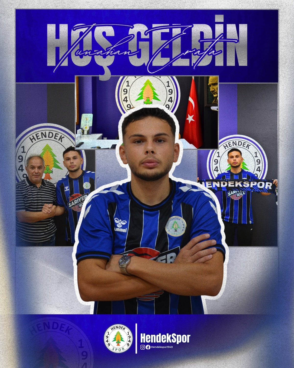 TUNAHAN ERATA HENDEKSPORUMUZDA!
