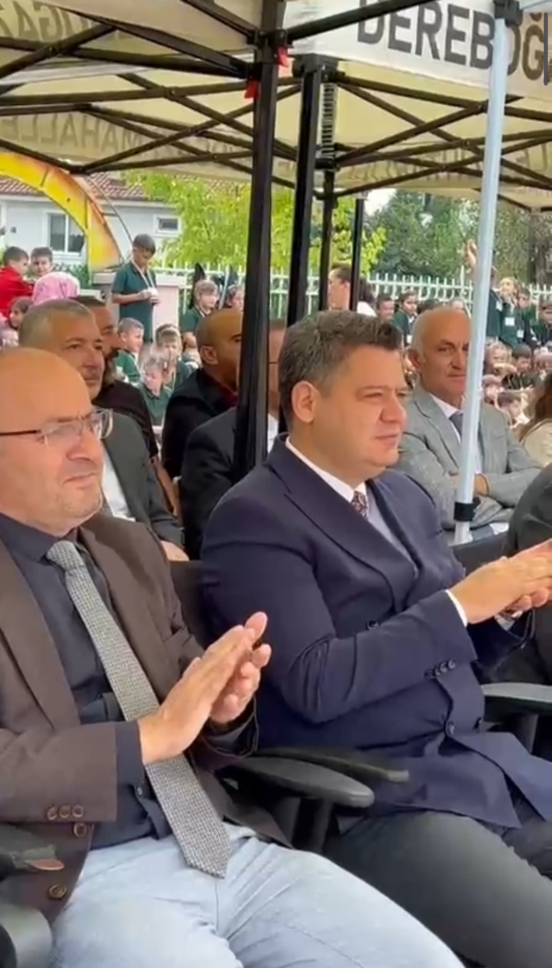 Kaymakam Gökpınar, Ziya Gökalp İlköğretim Okulunda düzenlenen Eğitim-Öğretim Yılı Açılış Programı’na katıldı