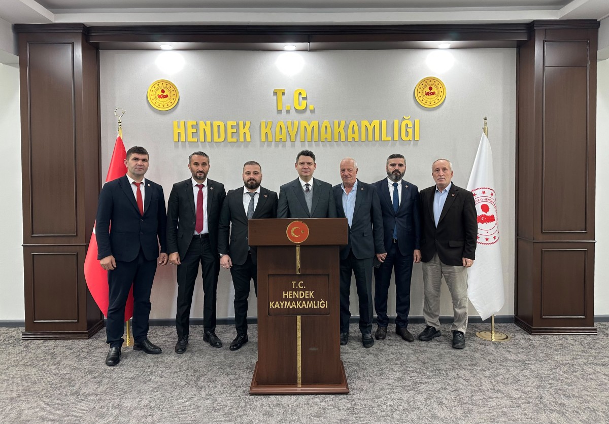 Muhtarlar Günü'nde Kaymakam Gökpınar Muhtarları makamında kabul etti!